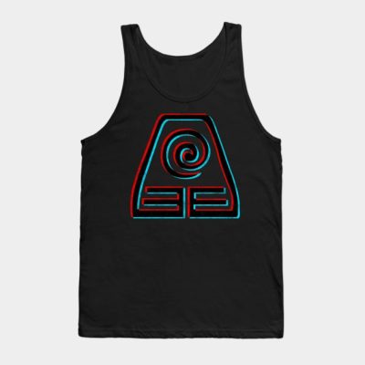 Avatar The Last Airbender Earth Kingdom Symbol 3D Tank Top Official Avatar: The Last Airbender Merch