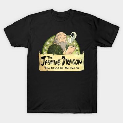 Retro Uncle Iroh The Jasmine Dragon T-Shirt Official Avatar: The Last Airbender Merch