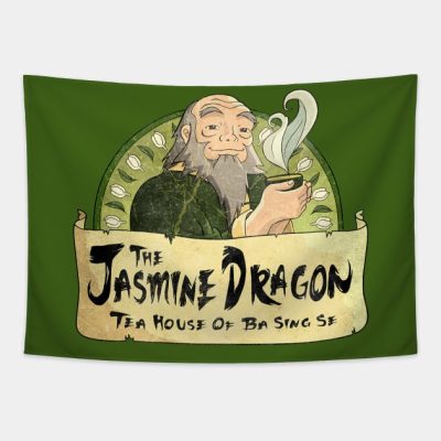 Retro Uncle Iroh The Jasmine Dragon Tapestry Official Avatar: The Last Airbender Merch