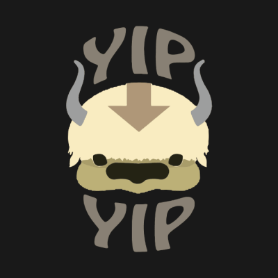 Appa Yip Yip Exclusive T-Shirt Official Avatar: The Last Airbender Merch