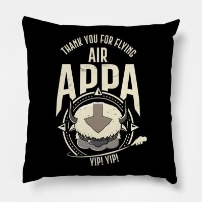 Air Appa Avatar Throw Pillow Official Avatar: The Last Airbender Merch