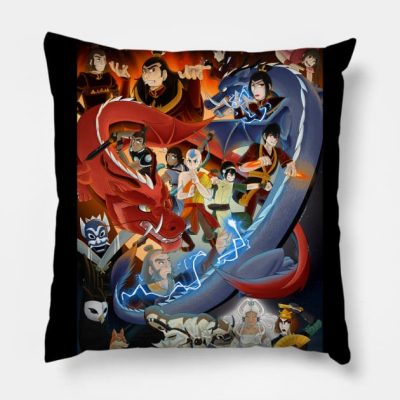 Avatar The Last Airbender Throw Pillow Official Avatar: The Last Airbender Merch