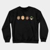 Avatargaang Minimalist Face Crewneck Sweatshirt Official Avatar: The Last Airbender Merch