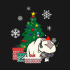 Appa Around The Christmas Tree Avatar The Last Air Crewneck Sweatshirt Official Avatar: The Last Airbender Merch