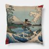 The Great Katara Off Kanagawa Throw Pillow Official Avatar: The Last Airbender Merch