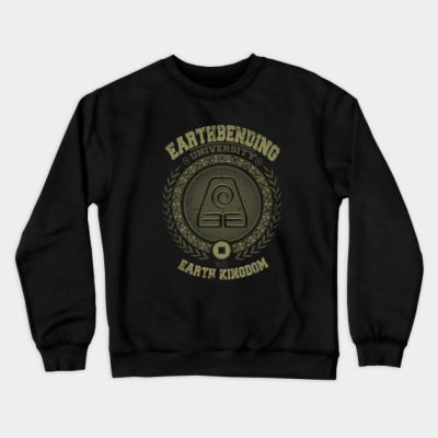 Earthbending Toph University Bumi Earth Kingdom Av Crewneck Sweatshirt Official Avatar: The Last Airbender Merch