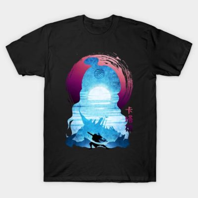 Minimalist Silhouette Katara T-Shirt Official Avatar: The Last Airbender Merch