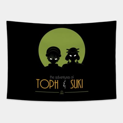 The Adventures Of Toph And Suki Tapestry Official Avatar: The Last Airbender Merch