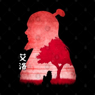 Minimalist Silhouette Iroh Tapestry Official Avatar: The Last Airbender Merch