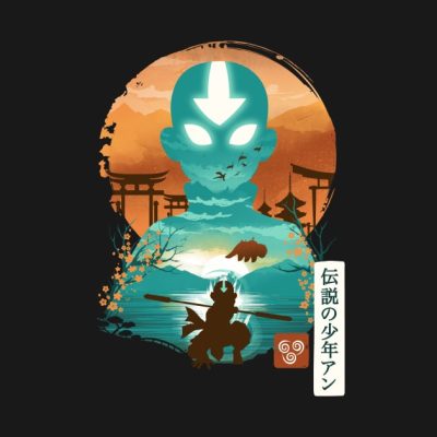 Ukiyo E Airbender T-Shirt Official Avatar: The Last Airbender Merch