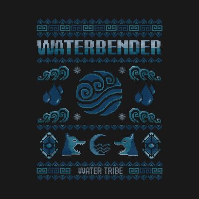 Waterbender Water Tribe Avatar Last Airbender Crewneck Sweatshirt Official Avatar: The Last Airbender Merch