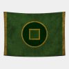 Atla Tapestry 3 Flag Of The Earth Kingdom Tapestry Official Avatar: The Last Airbender Merch