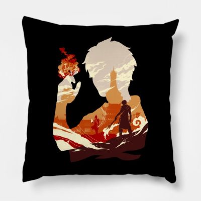 Fire Bender Zuko Throw Pillow Official Avatar: The Last Airbender Merch