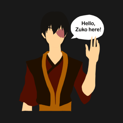 Zuko Here Crewneck Sweatshirt Official Avatar: The Last Airbender Merch