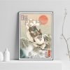 80S Avatar TheLast Airbender Ukiyo e Style Manga Japanese Vintage Artwork Portrait Poster Anime Gift Canvas 6 e1731314100938 - Avatar: The Last Airbender Store