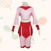 Anime Avatar The Last Airbender Ty Lee Cosplay Costume Adult Halloween Costumes Suit And Wig 3 - Avatar: The Last Airbender Store