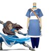 Anime Katara Cosplay Costumes Avatar The Last Airbender Cosplay Costumes Halloween Female Suit Set Clothing - Avatar: The Last Airbender Store