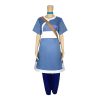 Anime Katara Cosplay Costumes Avatar The Last Airbender Cosplay Costumes Halloween Female Suit Set Clothing 2 - Avatar: The Last Airbender Store