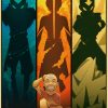 Anime The Last Airbender Avatar Series Retro Canvas Painting Poster Aesthetic HD Print Wall Art Pictures 13 - Avatar: The Last Airbender Store