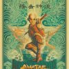 Anime The Last Airbender Avatar Series Retro Canvas Painting Poster Aesthetic HD Print Wall Art Pictures 7 - Avatar: The Last Airbender Store