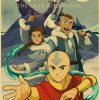 Anime The Last Airbender Avatar Series Retro Canvas Painting Poster Aesthetic HD Print Wall Art Pictures 9 - Avatar: The Last Airbender Store