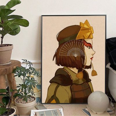 Avatar The Last Airbender Anime Posters Vintage Room Home Bar Cafe Decor Decor Art Wall Stickers 1 - Avatar: The Last Airbender Store