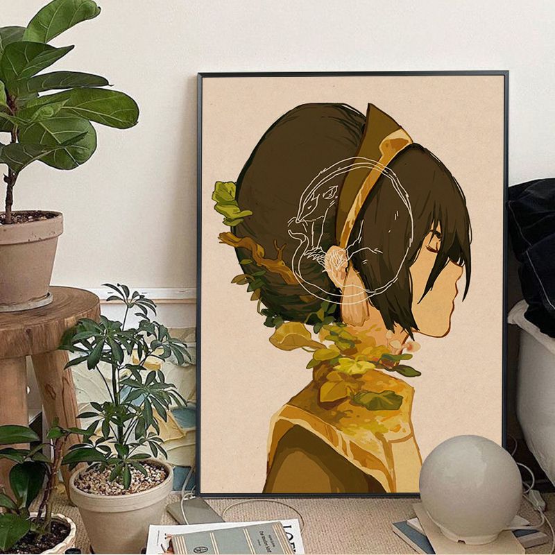 Avatar The Last Airbender Anime Posters Vintage Room Home Bar Cafe Decor Decor Art Wall Stickers 3 - Avatar: The Last Airbender Store