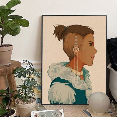Avatar The Last Airbender Anime Posters Vintage Room Home Bar Cafe Decor Decor Art Wall Stickers 4 - Avatar: The Last Airbender Store