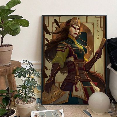 Avatar The Last Airbender Anime Posters Vintage Room Home Bar Cafe Decor Decor Art Wall Stickers 6 - Avatar: The Last Airbender Store