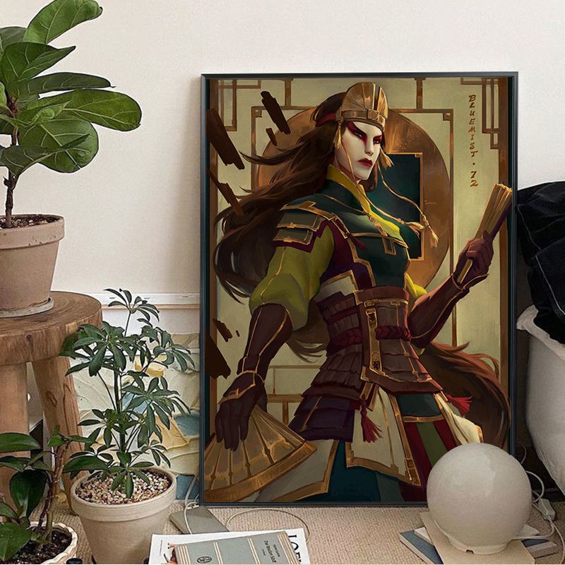 Avatar The Last Airbender Anime Posters Vintage Room Home Bar Cafe Decor Decor Art Wall Stickers 6 - Avatar: The Last Airbender Store