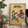 Avatar The Last Airbender Anime Posters Vintage Room Home Bar Cafe Decor Decor Art Wall Stickers 8 - Avatar: The Last Airbender Store