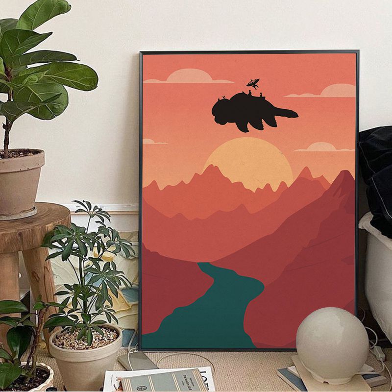 Avatar The Last Airbender Appa Classic Movie Posters Vintage Room Home Bar Cafe Decor Nordic Home 5 - Avatar: The Last Airbender Store