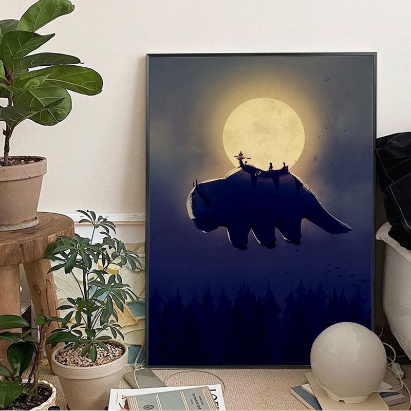 Avatar The Last Airbender Appa Classic Movie Posters Vintage Room Home Bar Cafe Decor Nordic Home 7 - Avatar: The Last Airbender Store