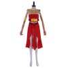 Avatar The Last Airbender Azula Cosplay Costume Sexy Wrap Bust and Skirt Accessories Ladies Halloween Azula 1 - Avatar: The Last Airbender Store