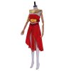 Avatar The Last Airbender Azula Cosplay Costume Sexy Wrap Bust and Skirt Accessories Ladies Halloween Azula 2 - Avatar: The Last Airbender Store