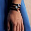 Avatar The Last Airbender Bracelets Bangles for Women Fashion Jewelry Adjustable Black Leather Charm Bracelet Men 1 - Avatar: The Last Airbender Store