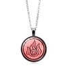 Avatar The Last Airbender Necklace for Women Jewelry Air Nomad Fire and Water Tribe Dome Glass 4 - Avatar: The Last Airbender Store