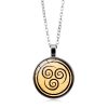 Avatar The Last Airbender Necklace for Women Jewelry Air Nomad Fire and Water Tribe Dome Glass 5 - Avatar: The Last Airbender Store