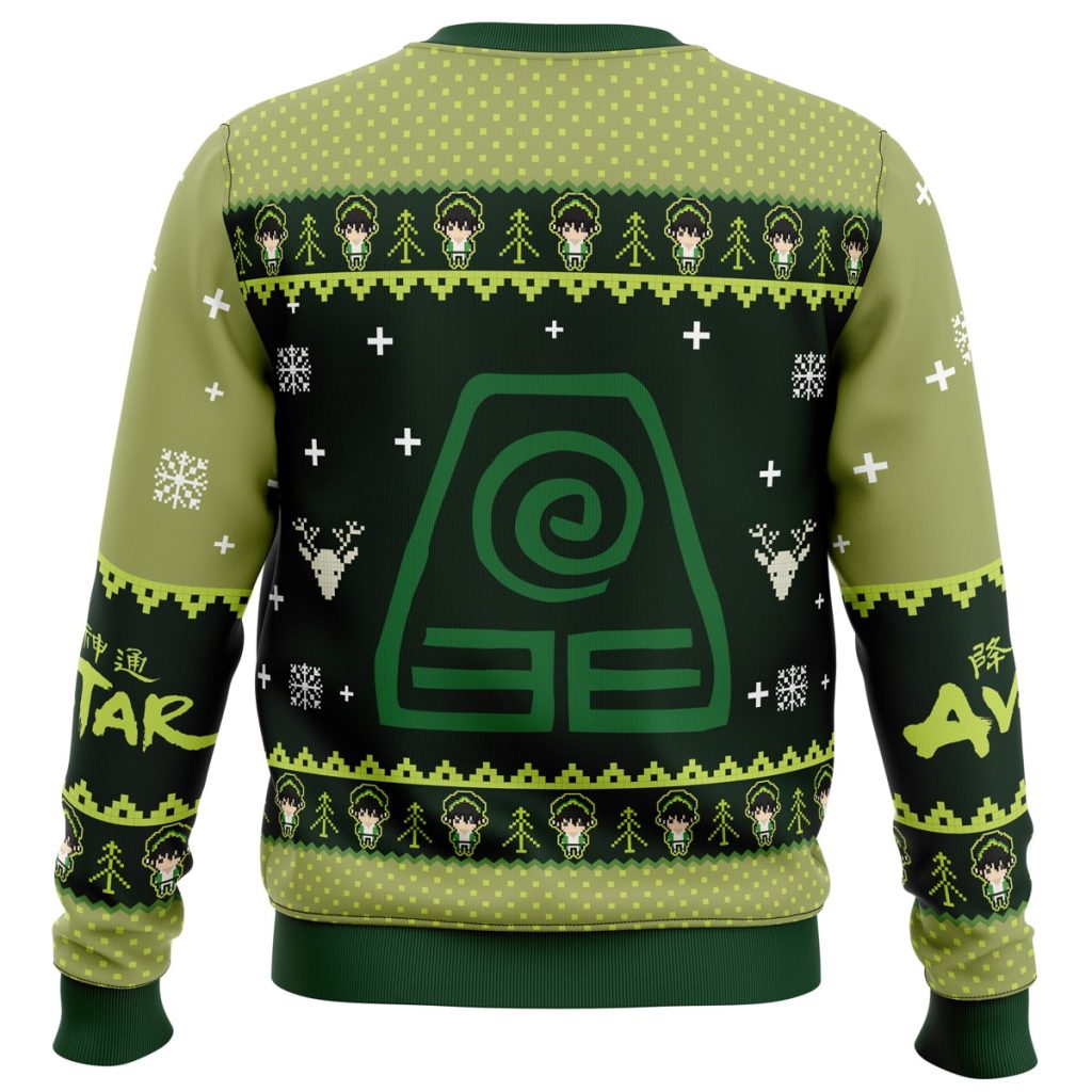 Earthbenders Sweater back - Avatar: The Last Airbender Store