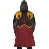 Fire Nation Avatar AOP Hooded Cloak Coat BACK Mockup - Avatar: The Last Airbender Store