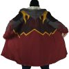 Fire Nation Avatar AOP Hooded Cloak Coat NO HOOD Mockup - Avatar: The Last Airbender Store