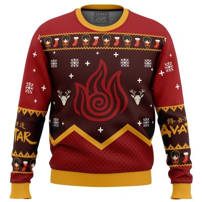 Firebenders Sweater front - Avatar: The Last Airbender Store