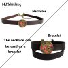 Hot Summer Avatar The Last Airbender Glass Dome Leather Choker Necklace Kingdom Necklace 5 - Avatar: The Last Airbender Store