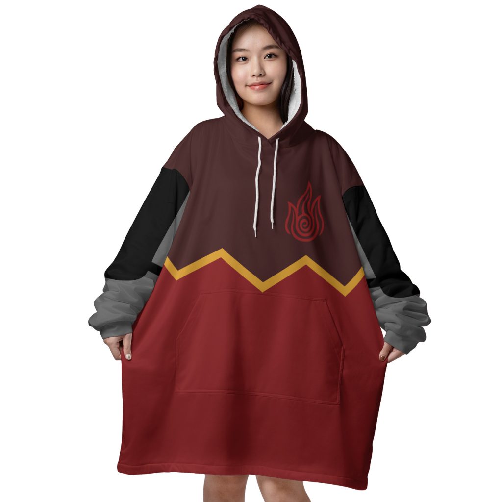 Mockup Blanket Hoodie front 11 - Avatar: The Last Airbender Store