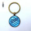 New Avatar The Last Airbender Keychain Kingdom Jewelry Air Nomad Fire And Water Tribe Pendant Double 5 - Avatar: The Last Airbender Store