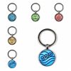 New Avatar The Last Airbender Keychain Kingdom Jewelry Air Nomad Fire And Water Tribe Pendant Glass - Avatar: The Last Airbender Store