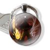 Pendant Car Key Chains Handmade Glass Cabochon Keychain Avatar The Last Airbender 1 - Avatar: The Last Airbender Store