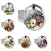 Pendant Car Key Chains Handmade Glass Cabochon Keychain Cartoon Design Creative Fashion Avatar The Last Airbender - Avatar: The Last Airbender Store