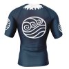 Short Sleeve Rash Guard back 58 - Avatar: The Last Airbender Store