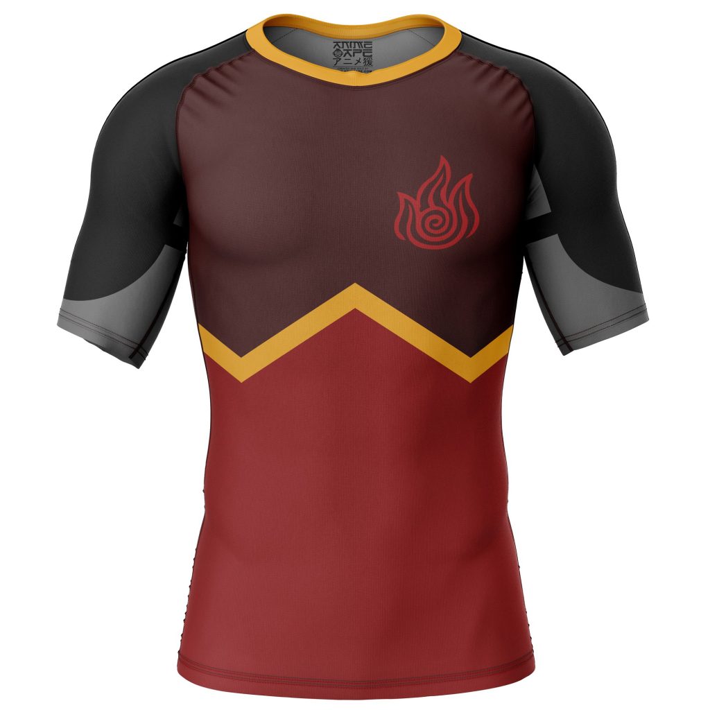 Short Sleeve Rash Guard front 58 - Avatar: The Last Airbender Store